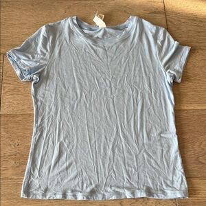ALO Yoga Sky Blue Short Sleeve Tee